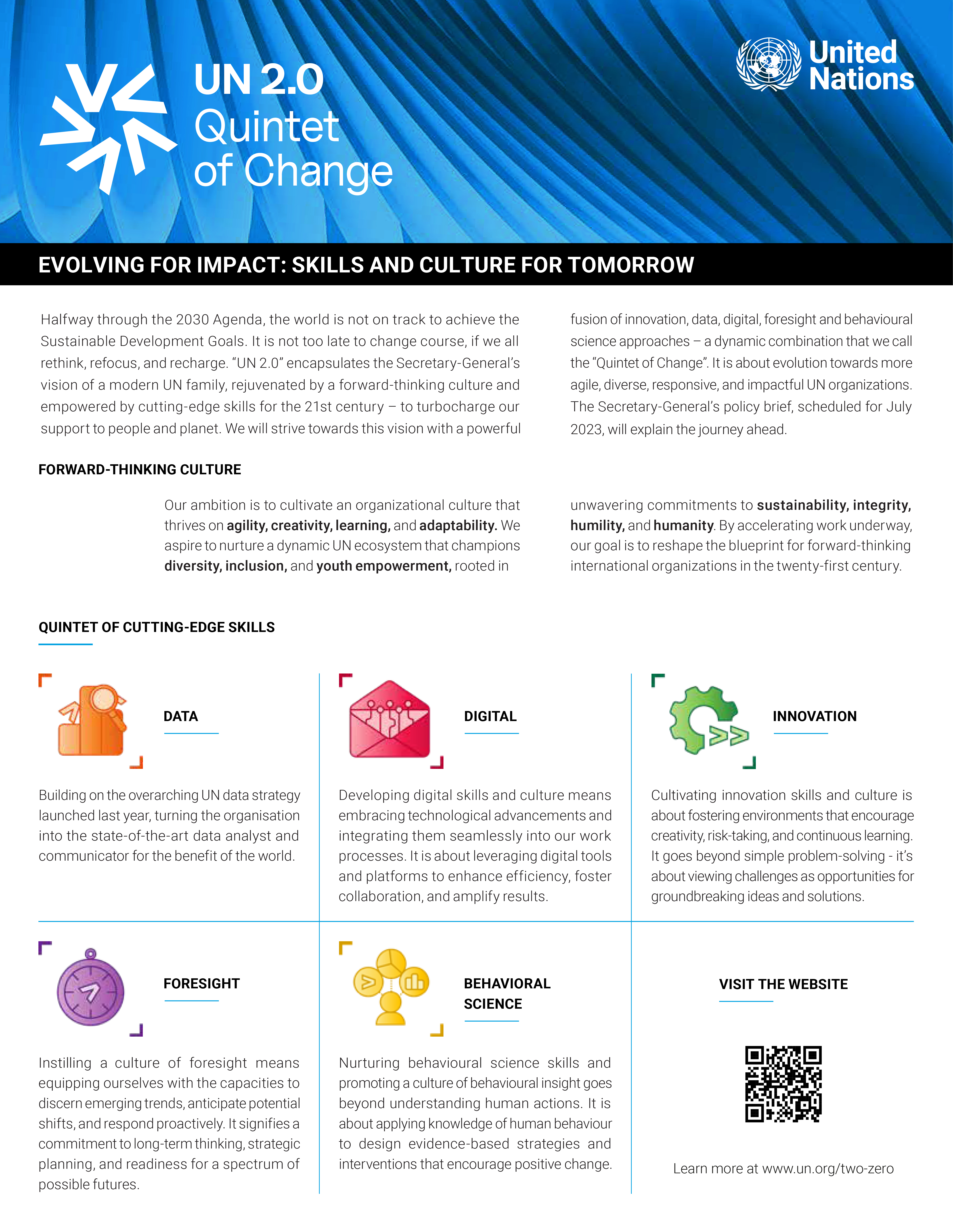 UN 2.0 Quintet of Change